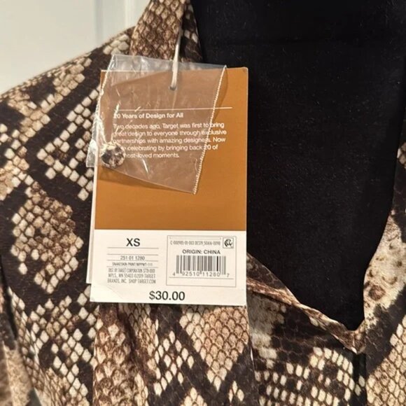 Altuzarra blouse in snakeskin - Picture 6 of 6